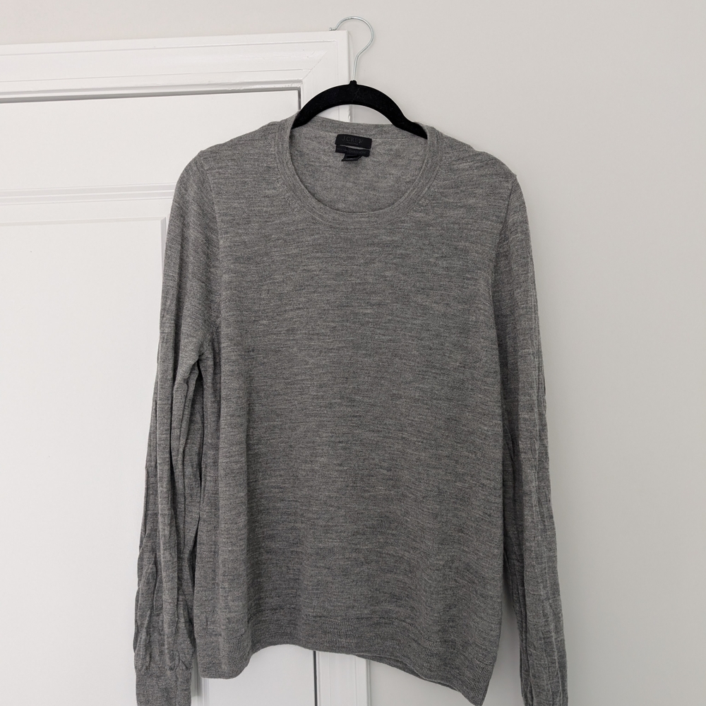Gray Long Sleeve Sweater